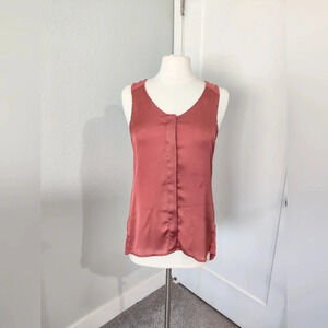 4/$25💸 Cotton On | Sleeveless Silk Button Down Cami/Tank Top
